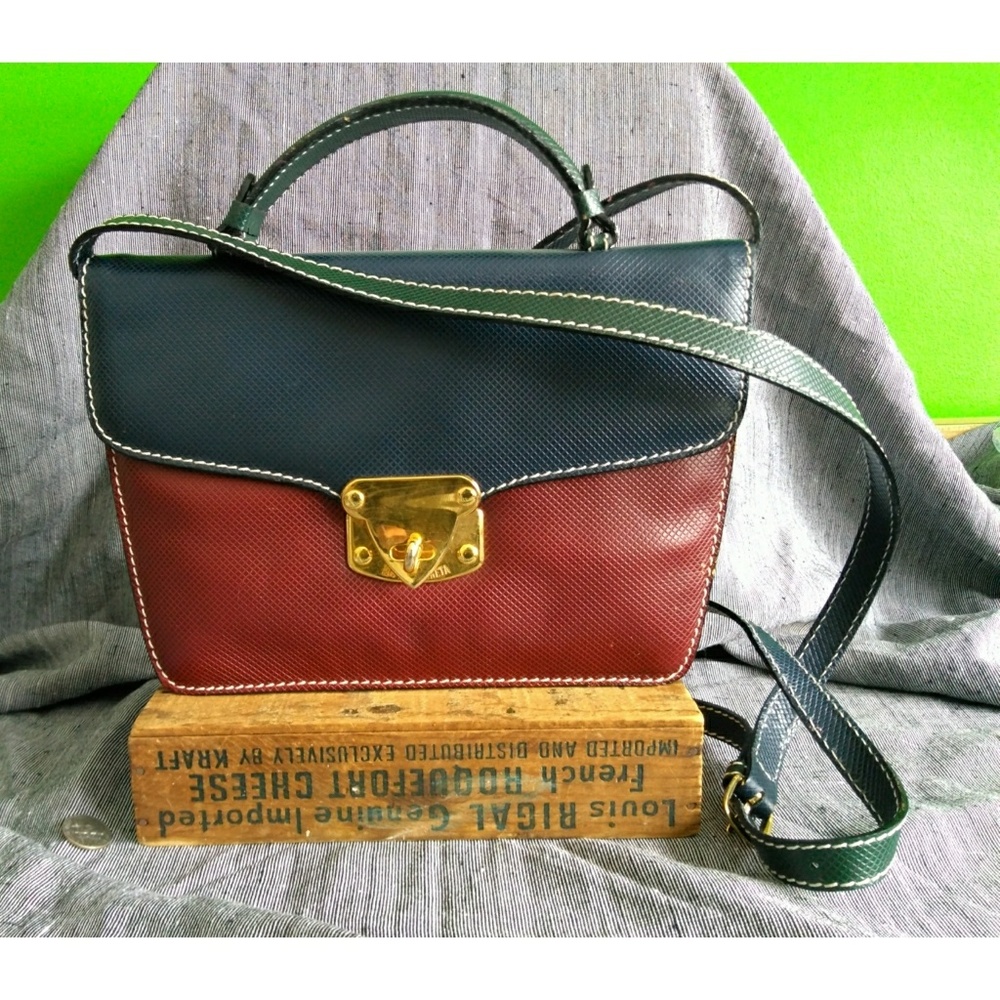 Vintage 1980s Bottega Veneta Crossbody Bag